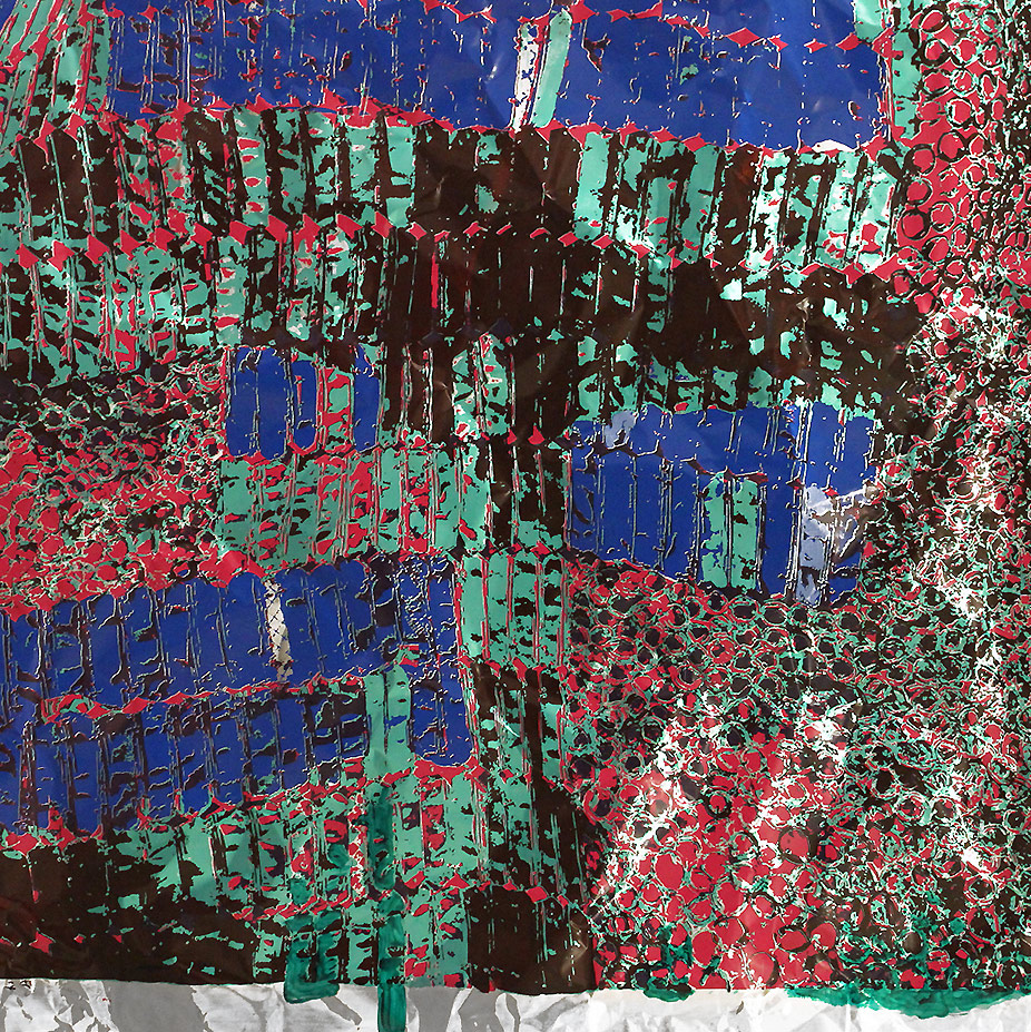 El Anatsui: "Untitled (with Green)"